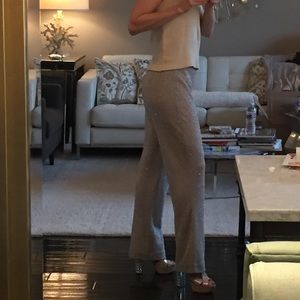 Badgley Mischka Elegant Beaded Pants/Trousers